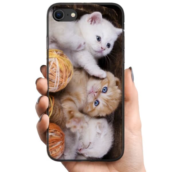 Kompatibelt Mobildeksel til Apple iPhone 7 Katter