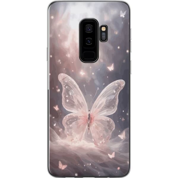 Kompatibel Mobilcover til Samsung Galaxy S9+ Sommerfugl