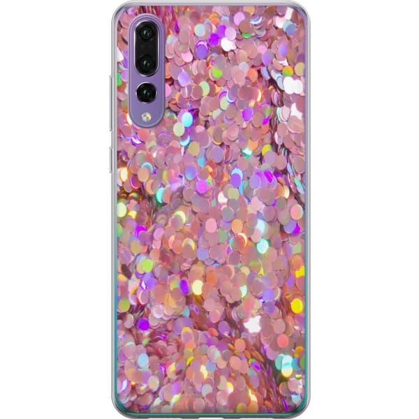 Kompatibelt Mobildeksel til Huawei P20 Pro Glimmer