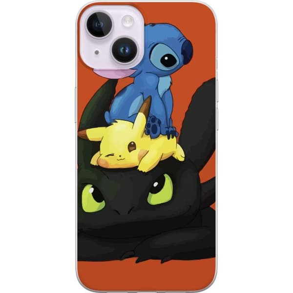 Kompatibelt Mobilskal till Apple iPhone 14 Plus Lilo and Stitch