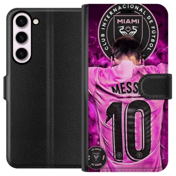 Kompatibelt Plånboksfodral till Samsung Galaxy S23+ Messi