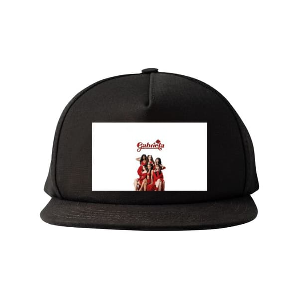Snapback-cap KATSEYE Gabriela Sort Voksen