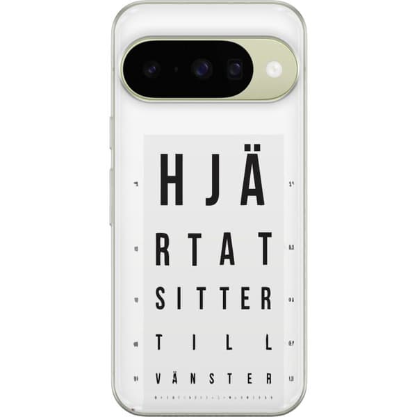 Yhteensopiva Puhelinkuori Google Pixel 11 Hjärntest höger vänster