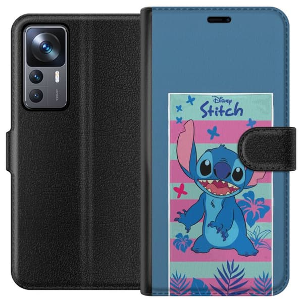 Kompatibel Tegnebogsetui til Xiaomi 12T Disney Stitch