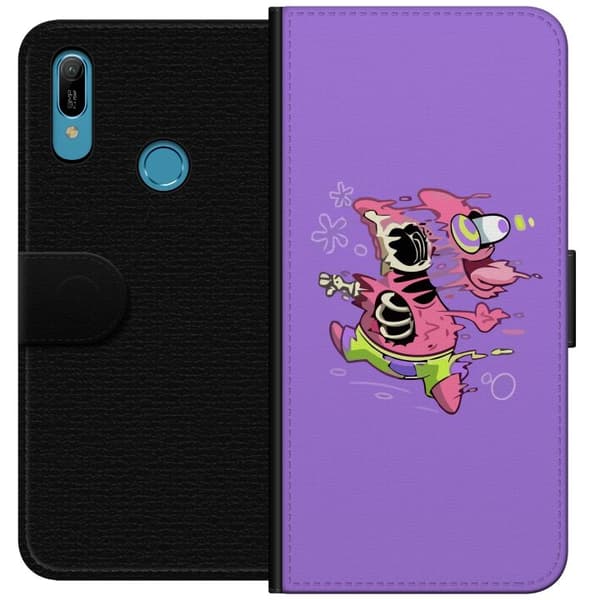 Kompatibel Tegnebogsetui til Huawei Y6 (2019) Smält Patrick