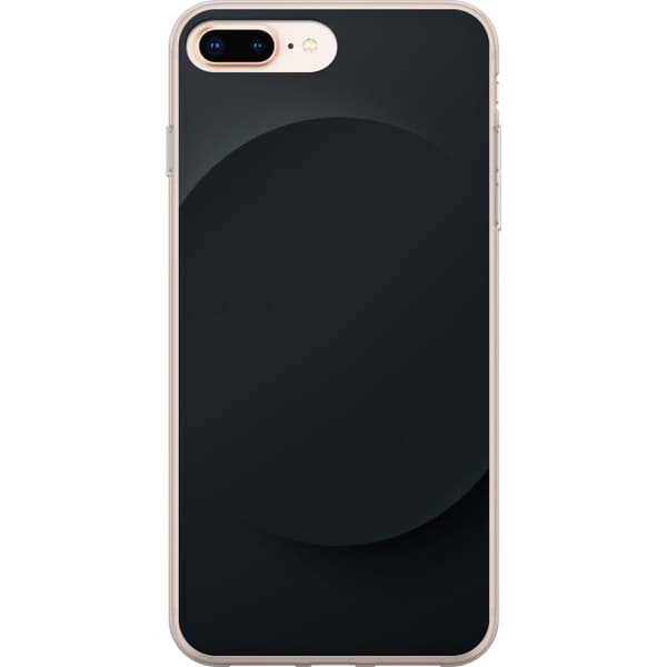 Yhteensopiva Puhelinkuori Apple iPhone 8 Plus Musta piste