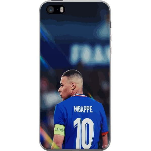 Kompatibelt Mobildeksel til Apple iPhone 5s Kylian Mbappé Frankrike