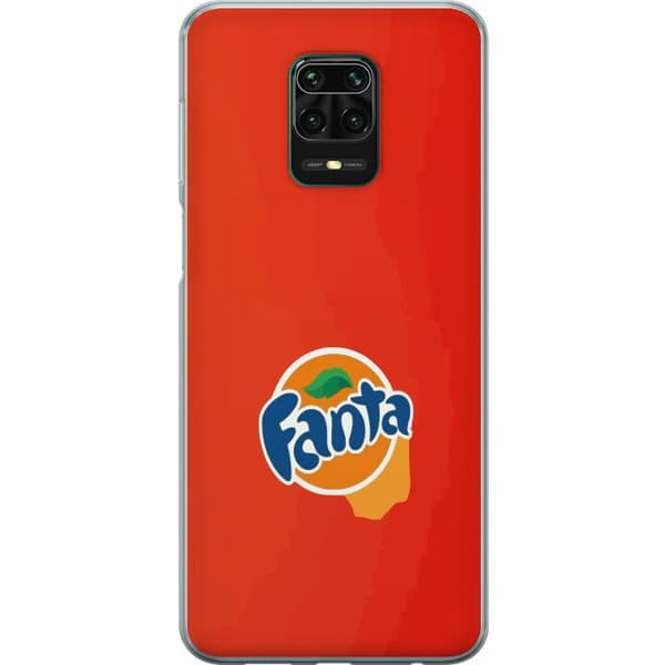 Kompatibelt Mobildeksel til Xiaomi Redmi Note 9 Pro Stilren appelsinforme design