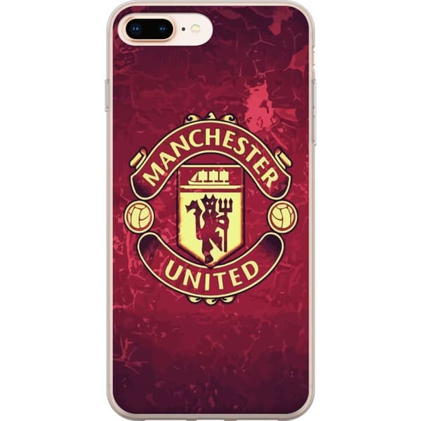 Kompatibelt Mobildeksel til Apple iPhone 8 Plus Manchester United FC