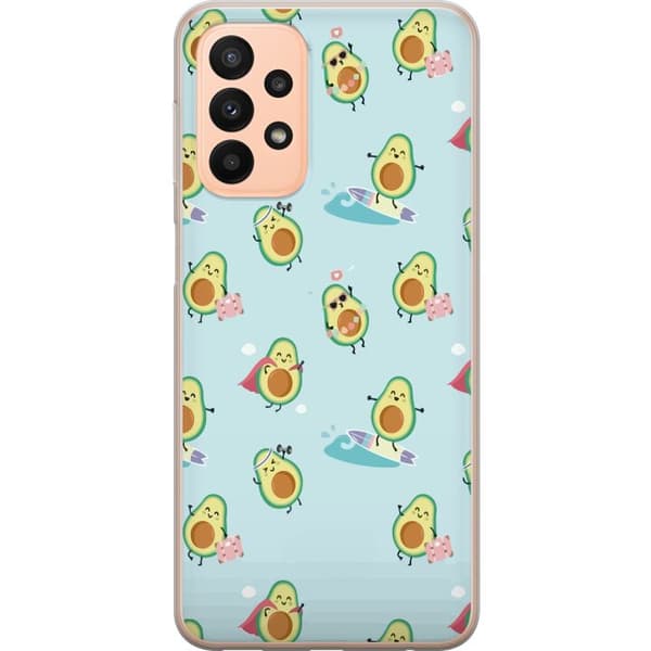 Kompatibelt Mobilskal till Samsung Galaxy A23 Avocado