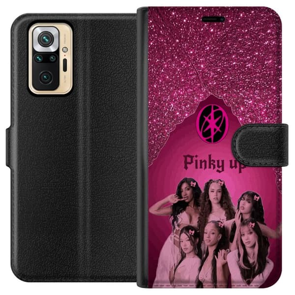 Kompatibel Tegnebogsetui til Xiaomi Redmi Note 10 Pro KATSEYE Pinky Up