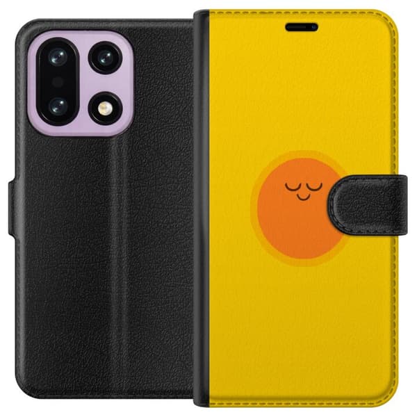 Kompatibelt Lommeboketui til OnePlus 15 Sovande solfigur