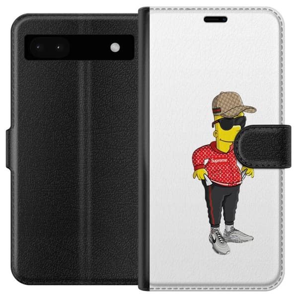 Yhteensopiva Lompakkokotelo Google Pixel 6a Bart Simpsons SUP