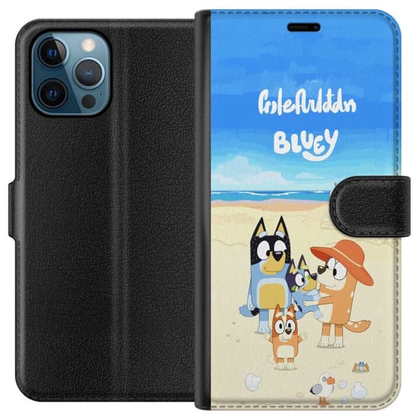 Kompatibelt Plånboksfodral till Apple iPhone 12 Pro Bluey