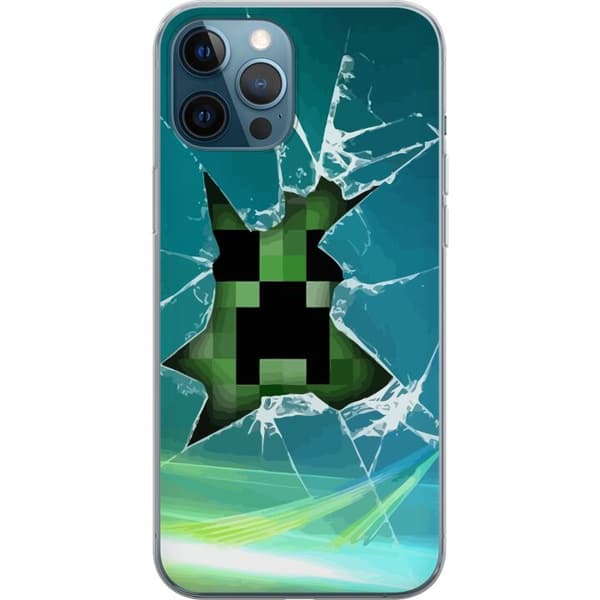 Yhteensopiva Puhelinkuori Apple iPhone 12 Pro MineCraft