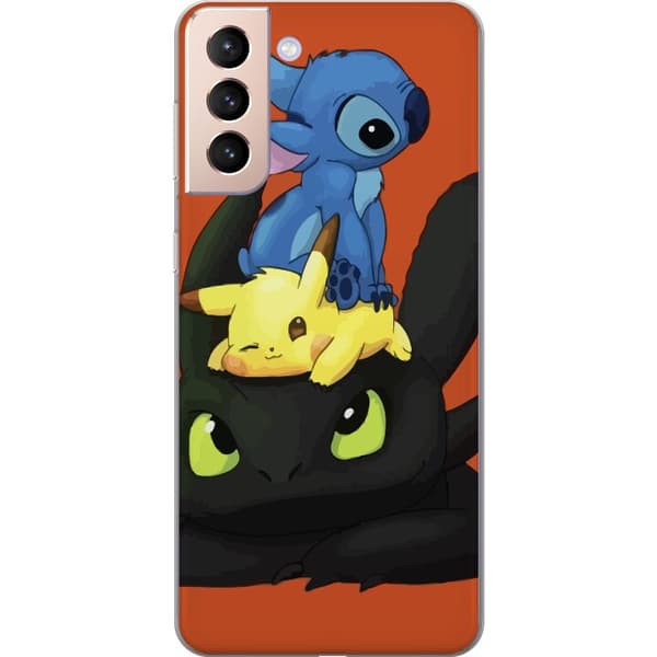 Kompatibelt Mobildeksel til Samsung Galaxy S21 Lilo og Stitch