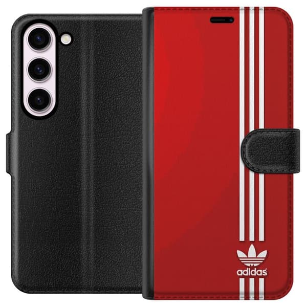 Kompatibel Tegnebogsetui til Samsung Galaxy S23 Adidas