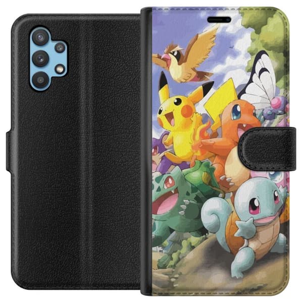 Kompatibelt Plånboksfodral till Samsung Galaxy A32 5G Pokemon