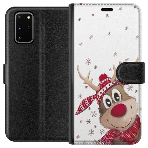 Kompatibelt Plånboksfodral till Samsung Galaxy S20+ Renen Rudolf