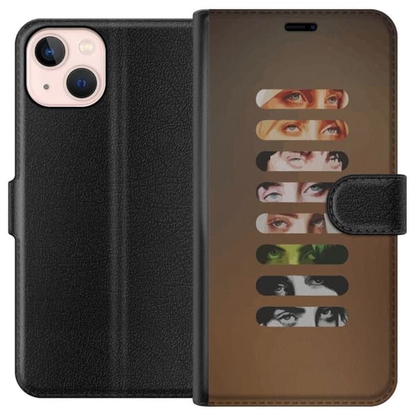 Kompatibelt Plånboksfodral till Apple iPhone 13 mini Billie Eilish