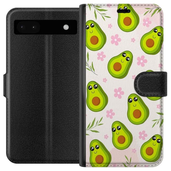 Yhteensopiva Lompakkokotelo Google Pixel 6a Avokado