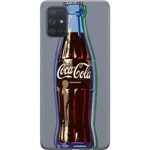Kompatibelt Mobildeksel til Samsung Galaxy A71 Coca Cola
