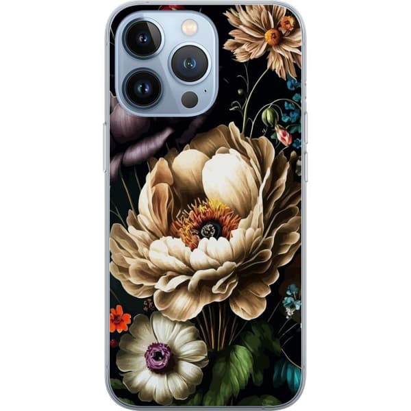 Kompatibelt Mobildeksel til Apple iPhone 13 Pro Blomster