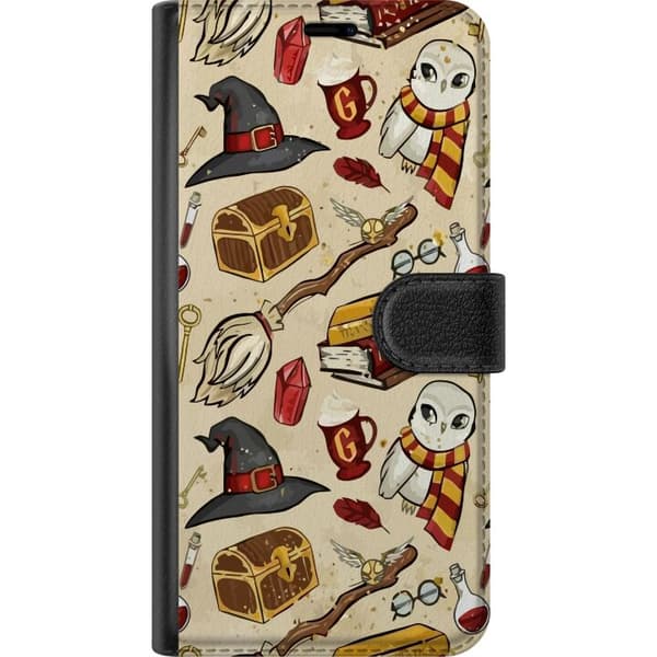 Kompatibel Tegnebogsetui til Apple iPhone 15 Harry Potter