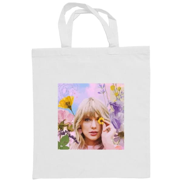 Handleveske i Tøy Taylor Swift Taylor Swift Hvit One-size