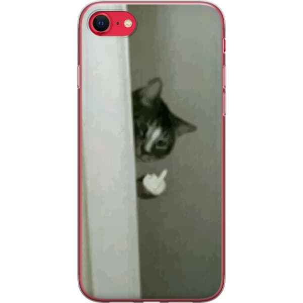 Kompatibelt Mobildeksel til Apple iPhone SE (2022) HAHA Katt