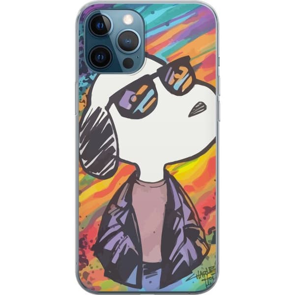 Kompatibelt Mobilskal till Apple iPhone 12 Pro Snobben Snoopy