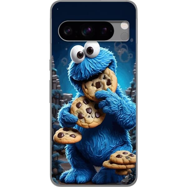 Kompatibelt Mobildeksel til Google Pixel 8 Pro Klassiskt Kakemonster med store sjokoladekaker