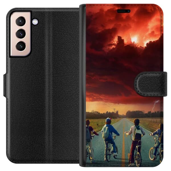 Kompatibelt Lommeboketui til Samsung Galaxy S21 Stranger Things