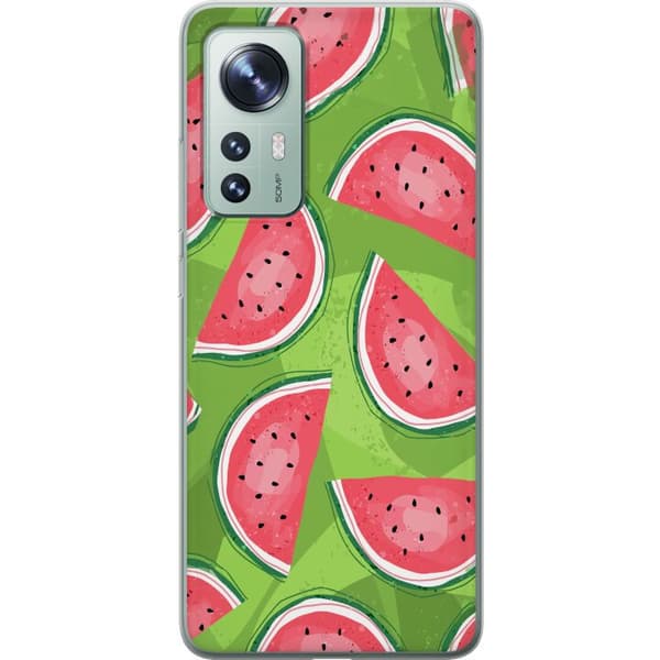 Kompatibelt Mobildeksel til Xiaomi 12 Vattenmelon