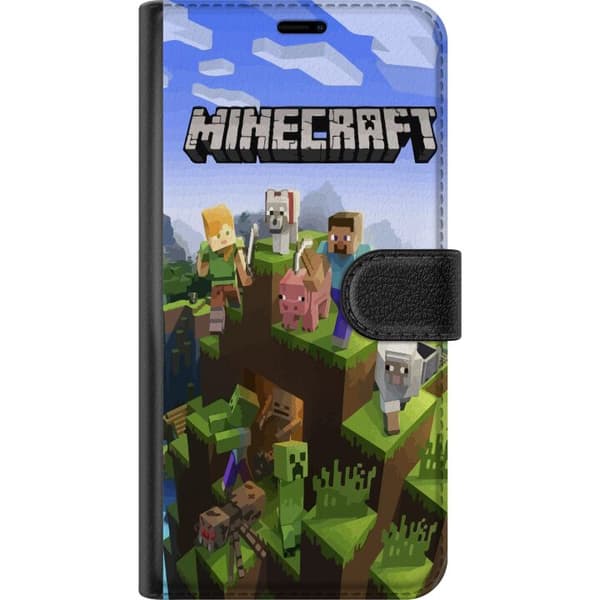 Kompatibel Tegnebogsetui til Samsung Galaxy S23 Ultra Minecraft