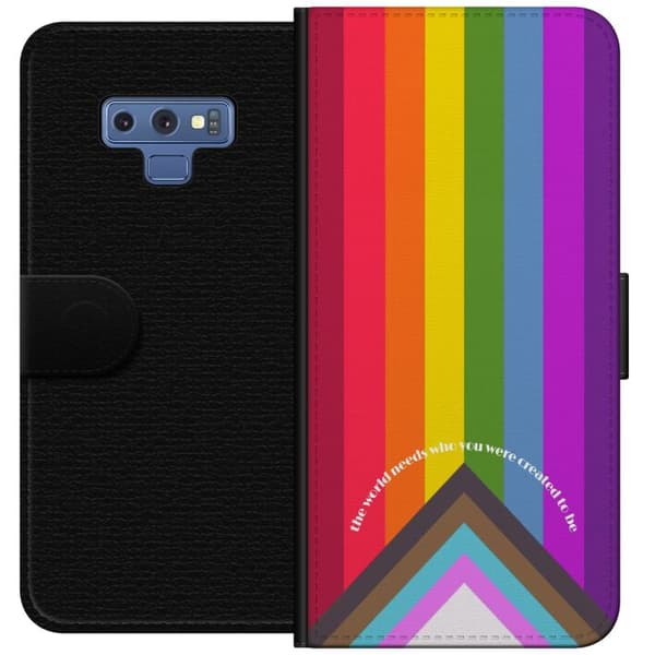 Kompatibelt Lommeboketui til Samsung Galaxy Note9 Hei verden!