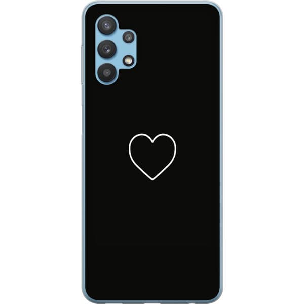 Kompatibelt Mobildeksel til Samsung Galaxy A32 5G Hjerte