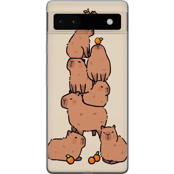 Kompatibelt Mobilskal till Google Pixel 6a Capybara