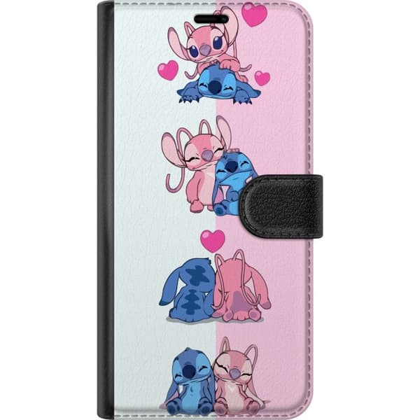 Kompatibel Tegnebogsetui til Apple iPhone SE (2022) Lilo & Stitch