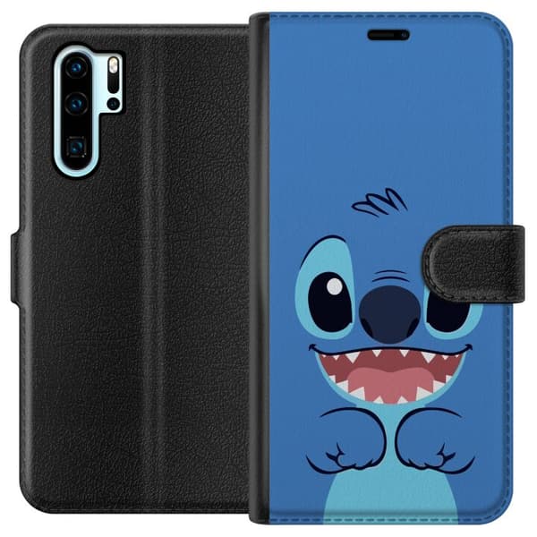 Kompatibel Tegnebogsetui til Huawei P30 Pro Stitch