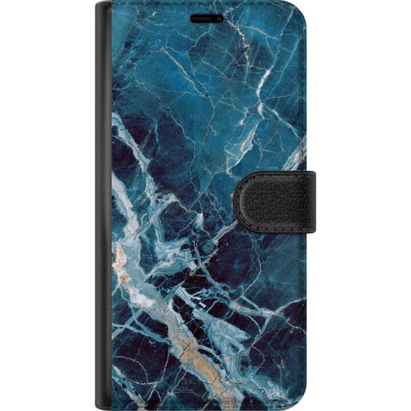 Kompatibelt Plånboksfodral till Samsung Galaxy A20e Marmor
