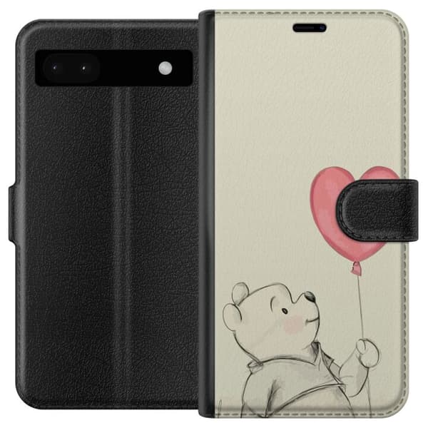 Kompatibelt Plånboksfodral till Google Pixel 6a Nalle Puh
