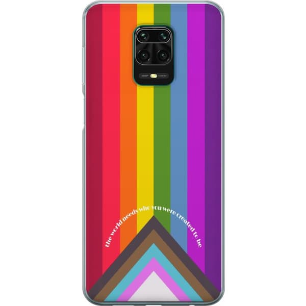 Kompatibelt Mobilskal till Xiaomi Redmi Note 9 Pro Hej världen!