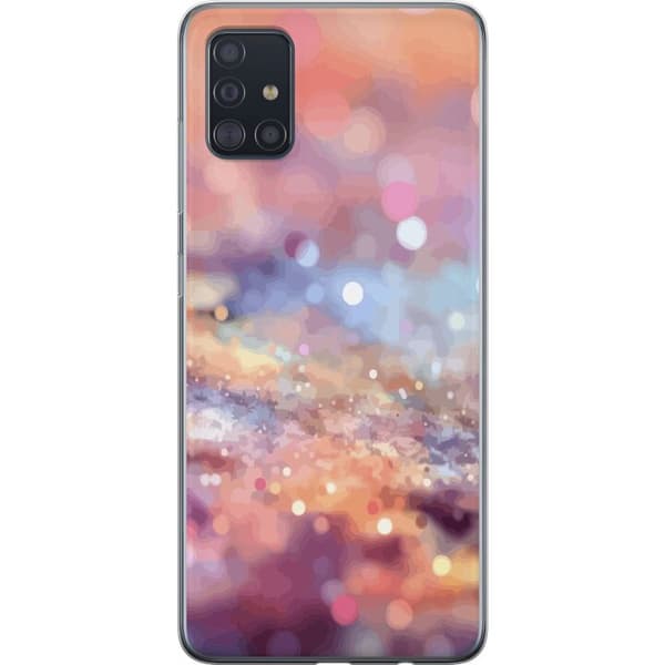 Kompatibelt Mobildeksel til Samsung Galaxy A51 Glitter