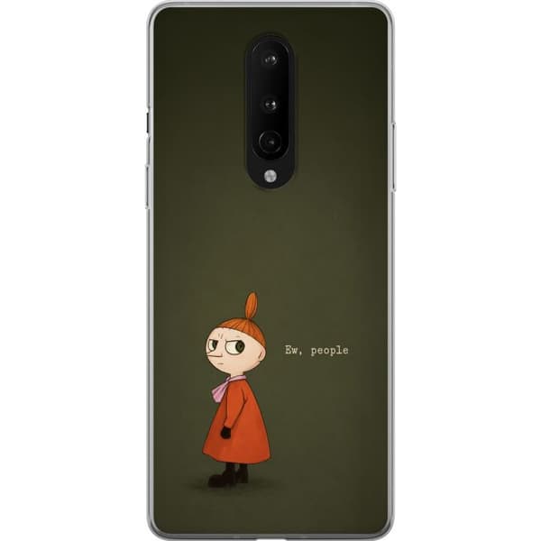 Kompatibelt Mobildeksel til OnePlus 8 Tecknad flicka med citat