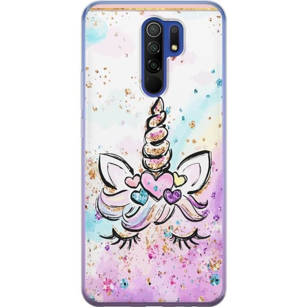 Kompatibelt Mobilskal till Xiaomi Redmi 9 Enhörning