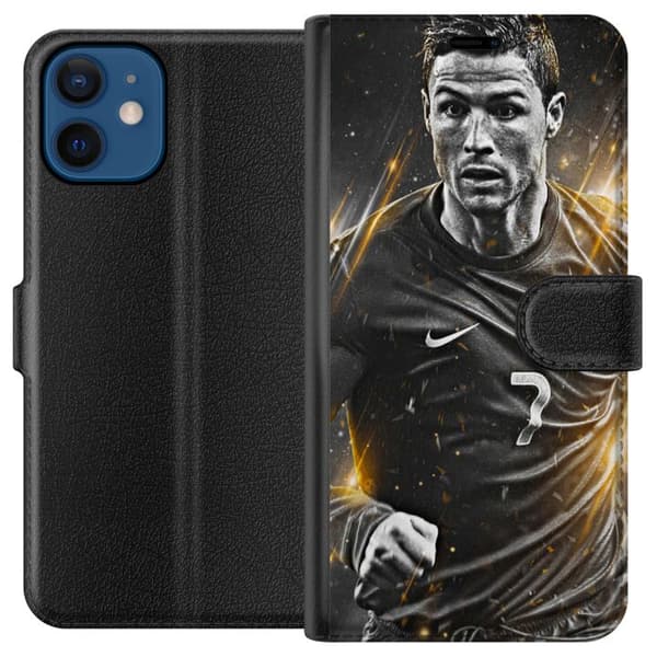 Kompatibel Tegnebogsetui til Apple iPhone 12 Ronaldo