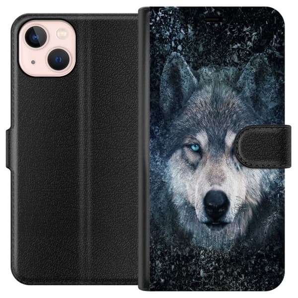 Kompatibelt Plånboksfodral till Apple iPhone 13 mini Varg