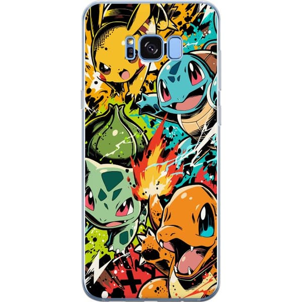 Kompatibelt Mobildeksel til Samsung Galaxy S8 Graffiti figurer