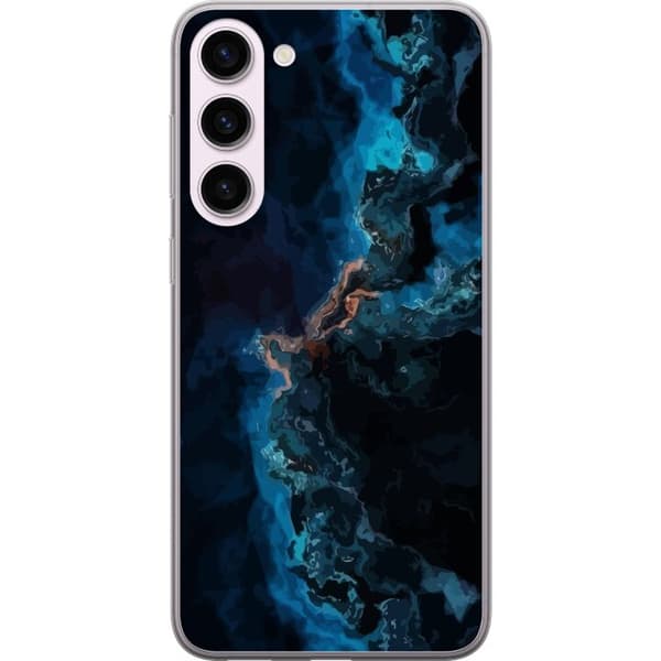 Kompatibelt Mobilskal till Samsung Galaxy S23+ Galaxy Marmor